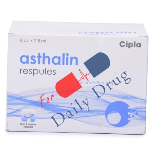 Asthalin Respules - 2.5 ml (Albuterol)