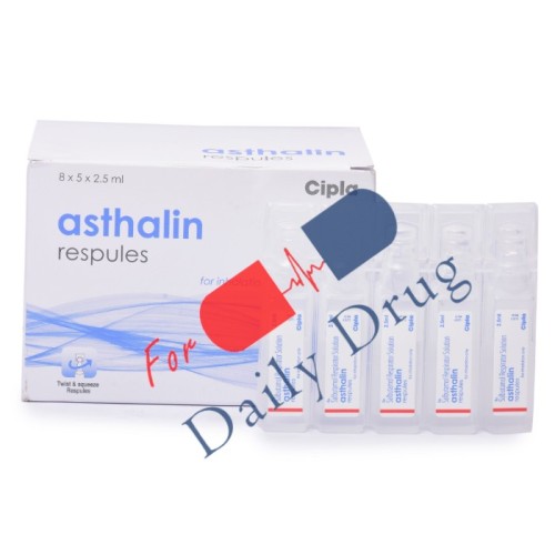 Asthalin Respules - 2.5 ml (Albuterol)