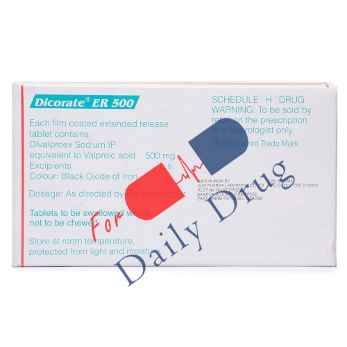 Dicorate ER 500 mg