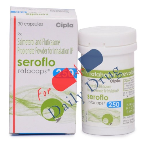 Seroflo Rotacaps - 50 mcg + 250 mcg (Advair Rotacaps)